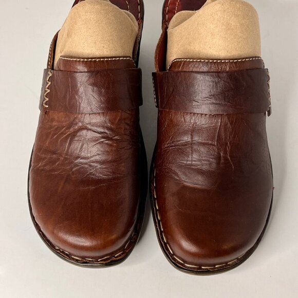 Josef Siegel Leather Clogs 39 EU - Picture 2 of 4